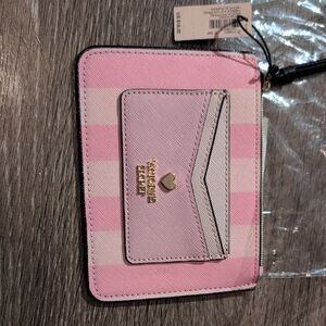 Victoria's Secret Pink Striped Card Holder